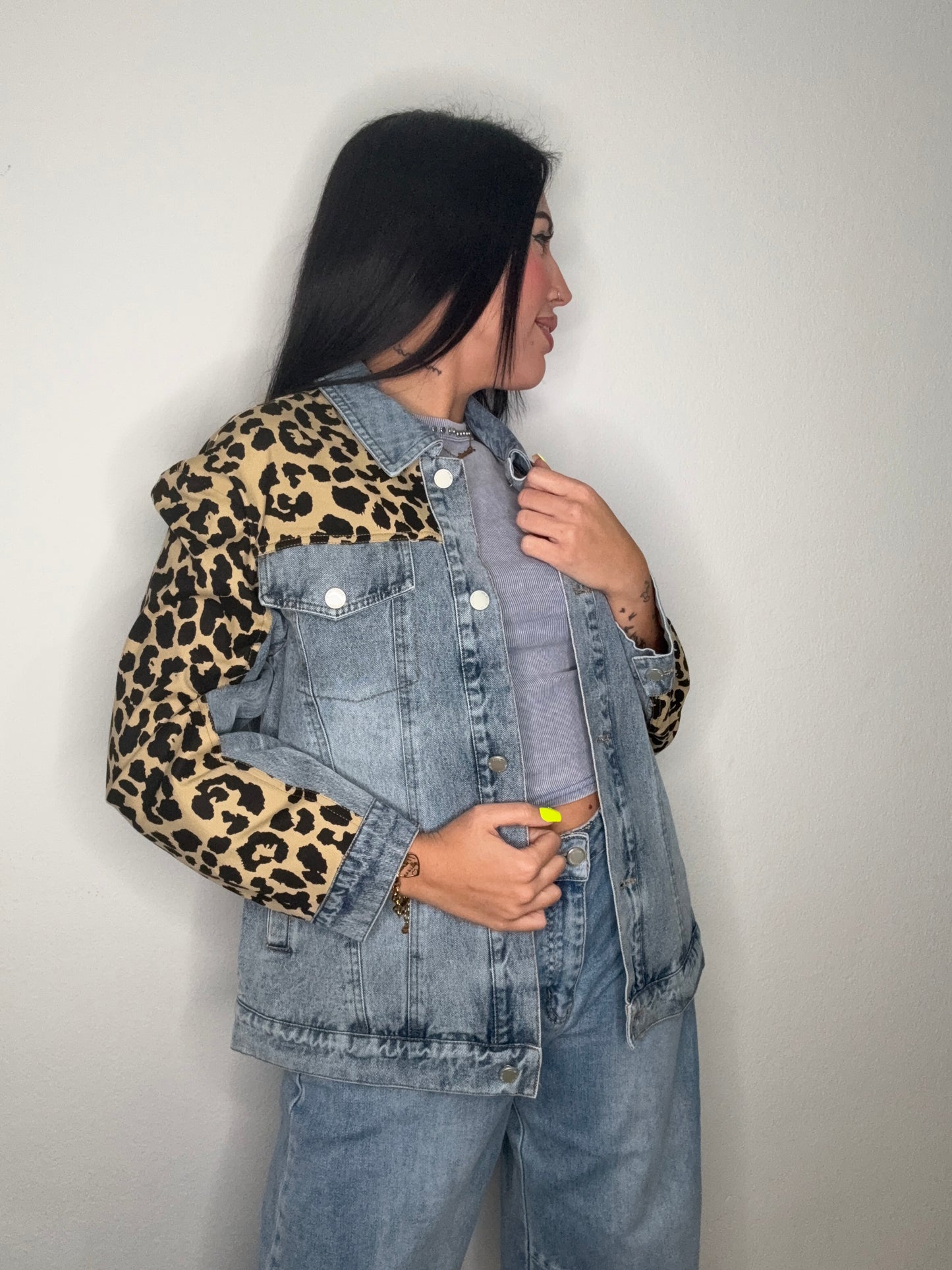 CHAQUETA DENIM LEO