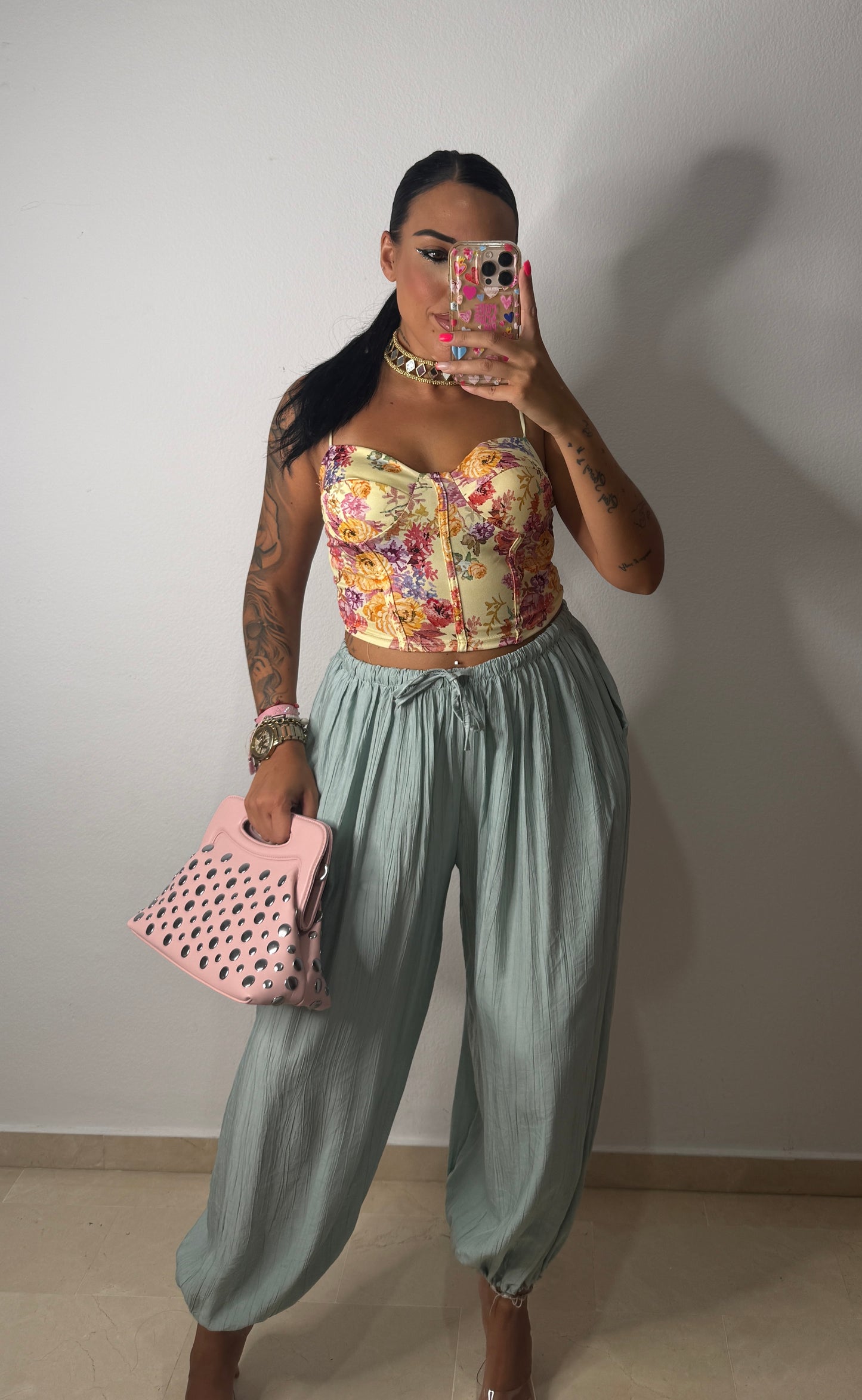 PANTALÓN BOMBACHO AQUA