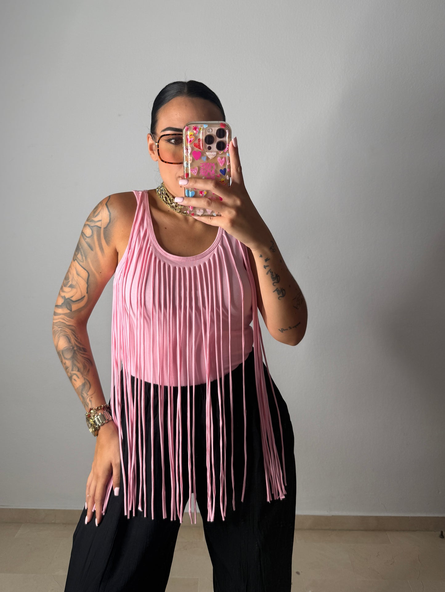 TOP FLEK PINK