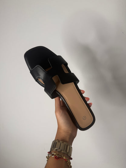 SANDALIAS HERM BLACK