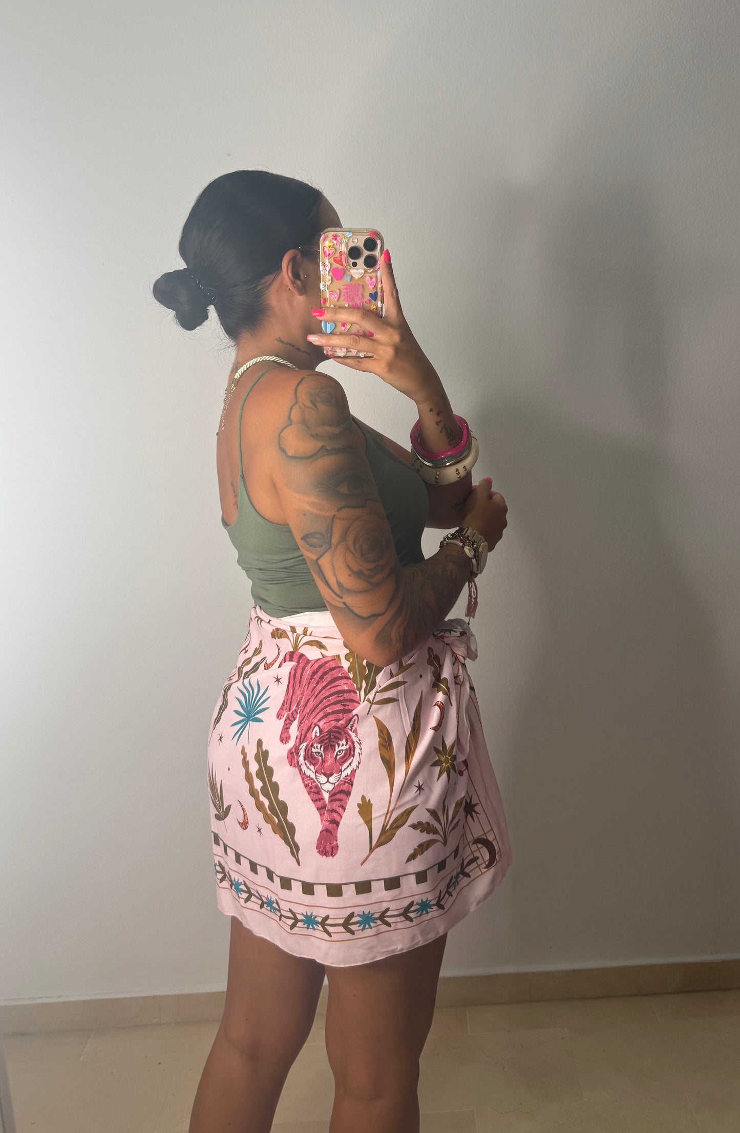 FALDA PAREO SHORT LEO