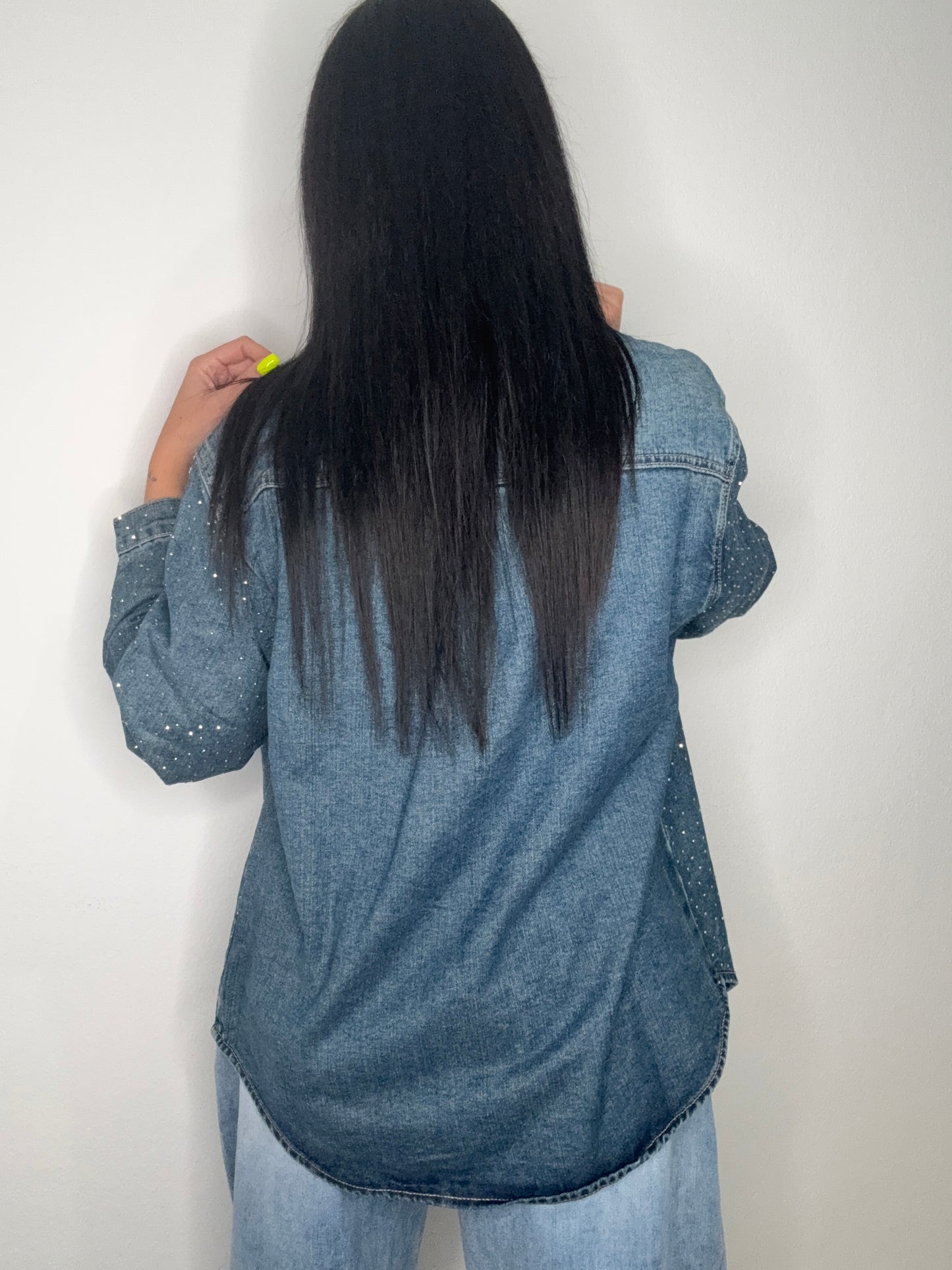 SOBRECAMISA DENIM SWAROVSKY