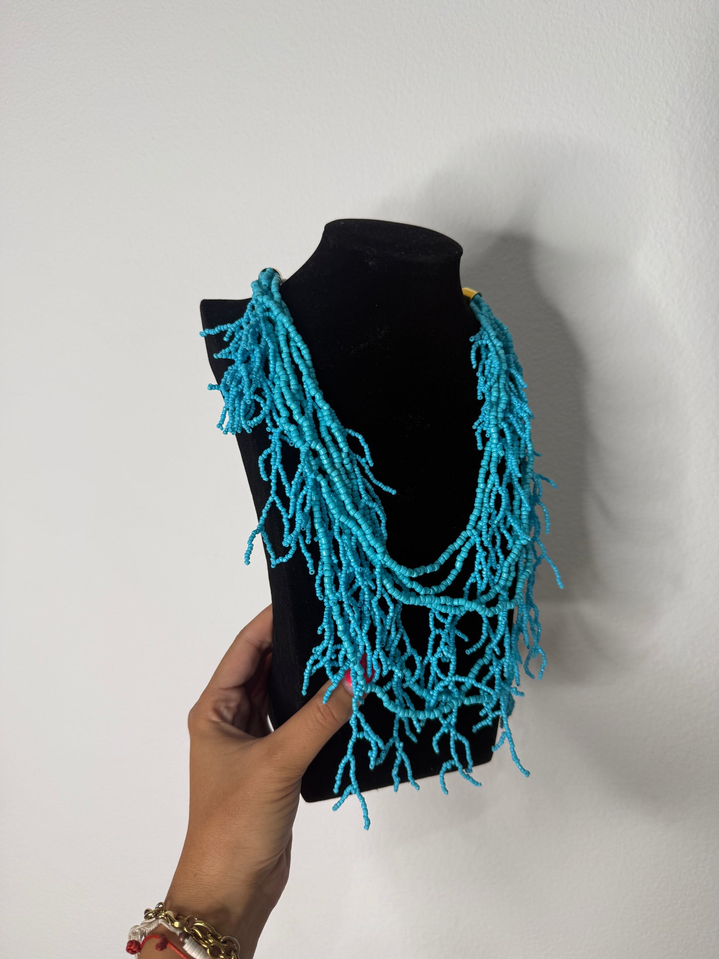 COLLAR CORALES BLUE