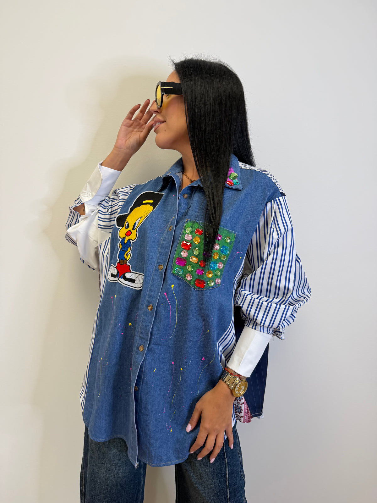 CAMISA OVER EXCLUSIVA PIOLIN