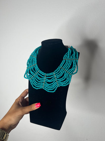 COLLAR WAVES AQUA