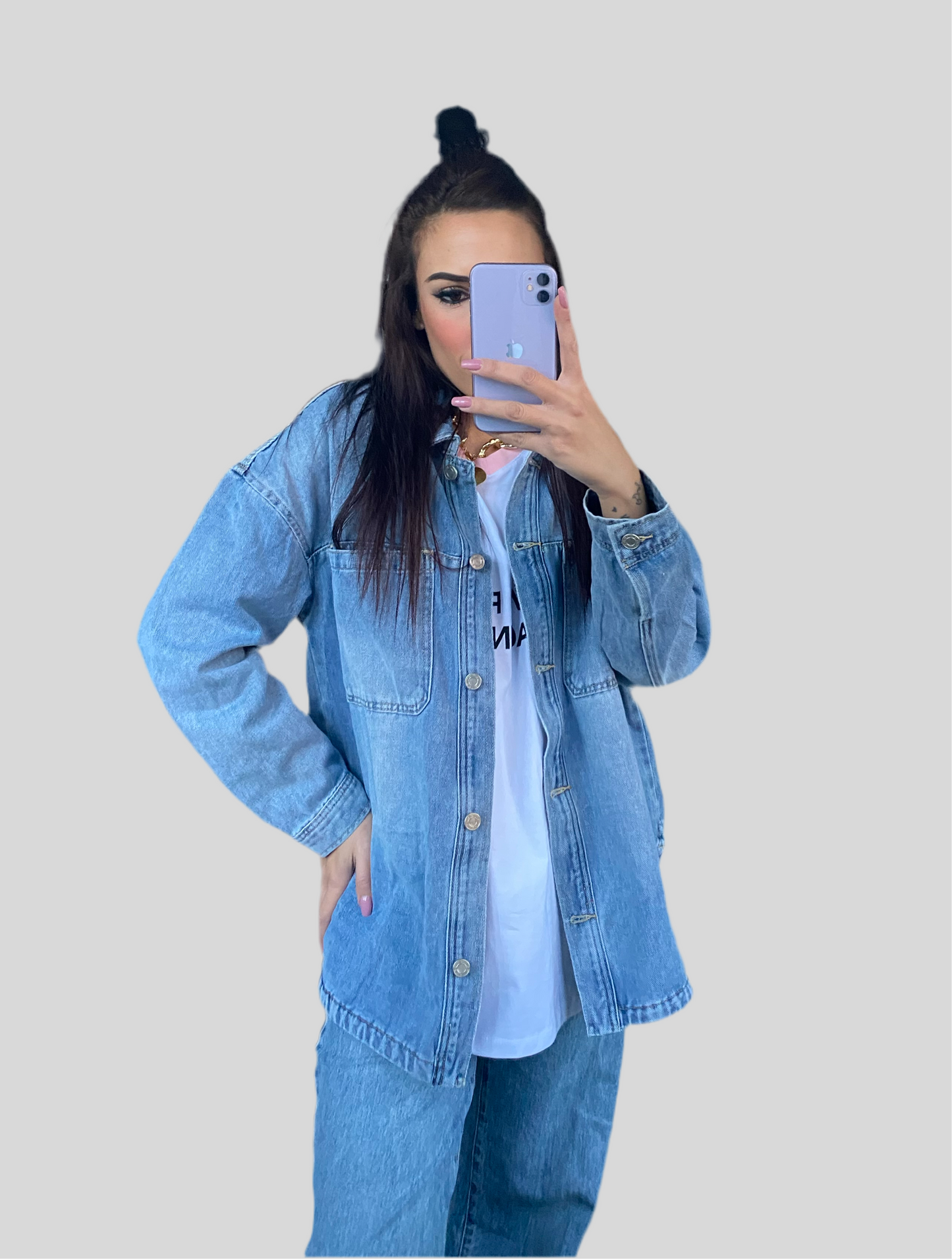 SOBRECAMISA DENIM BASIC