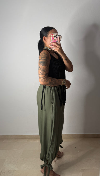 PANTALÓN LAZADA CAQUI