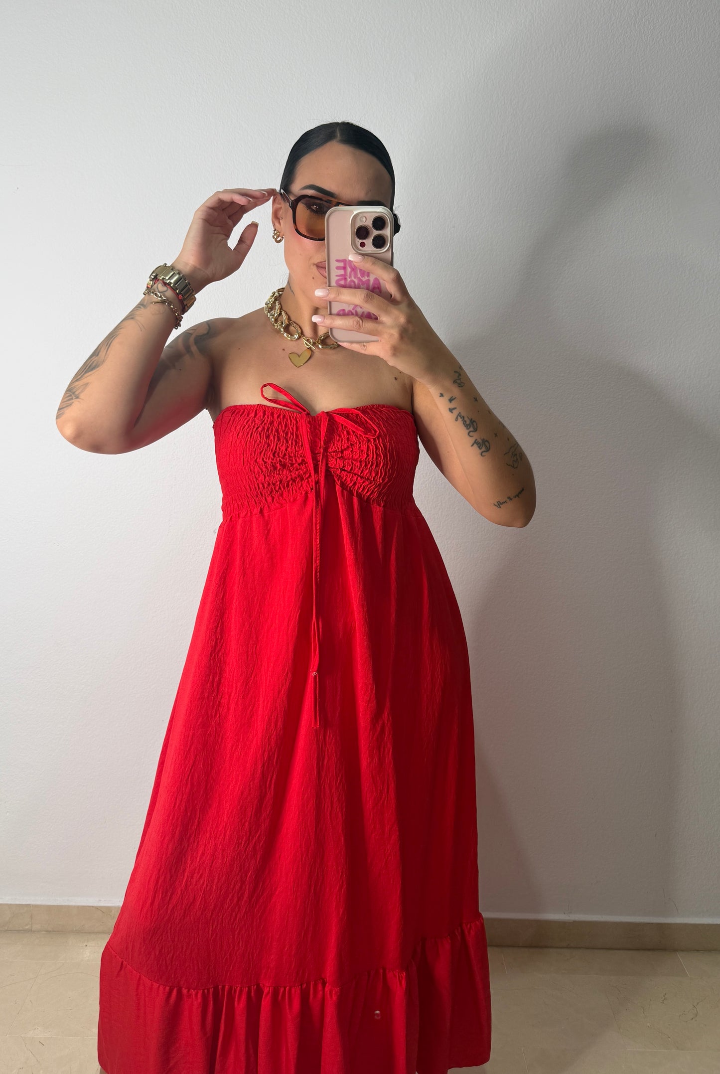 VESTIDO CANCÚN RED