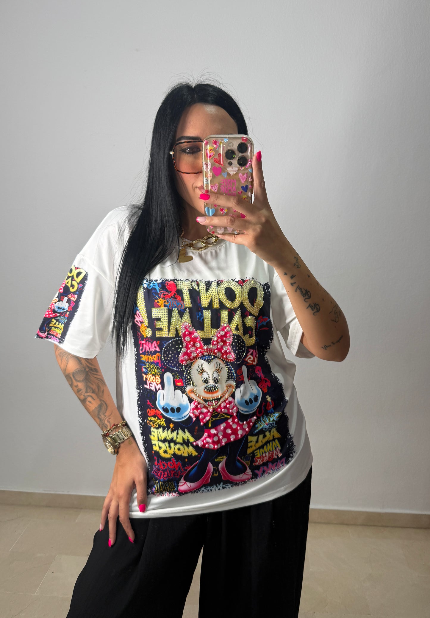 CAMISETA LUXURY MINNIE DONT CALL ME