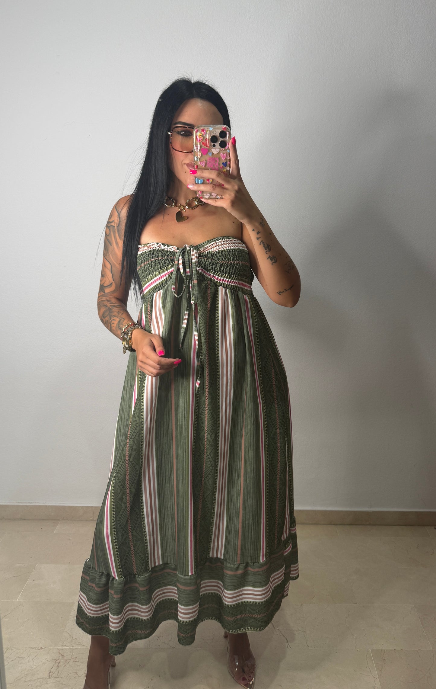 VESTIDO JAMAICA CAQUI