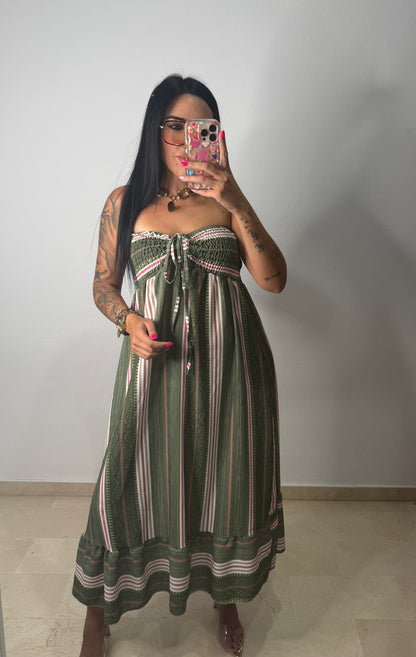 VESTIDO JAMAICA CAQUI