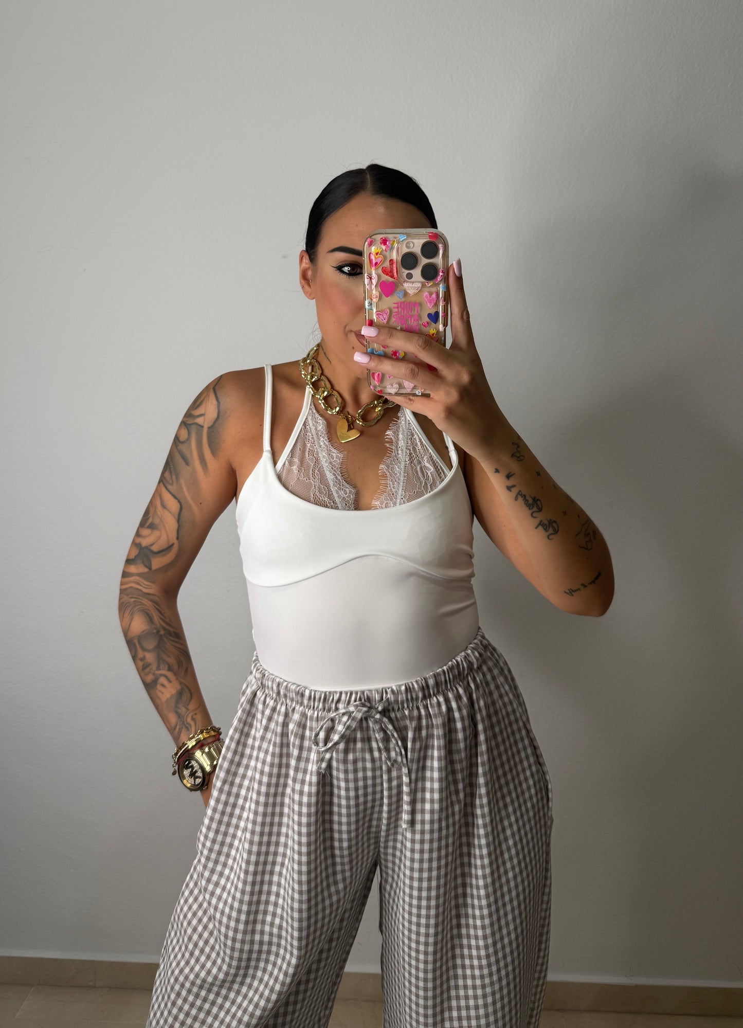 BODY DETAIL LACE WHITE