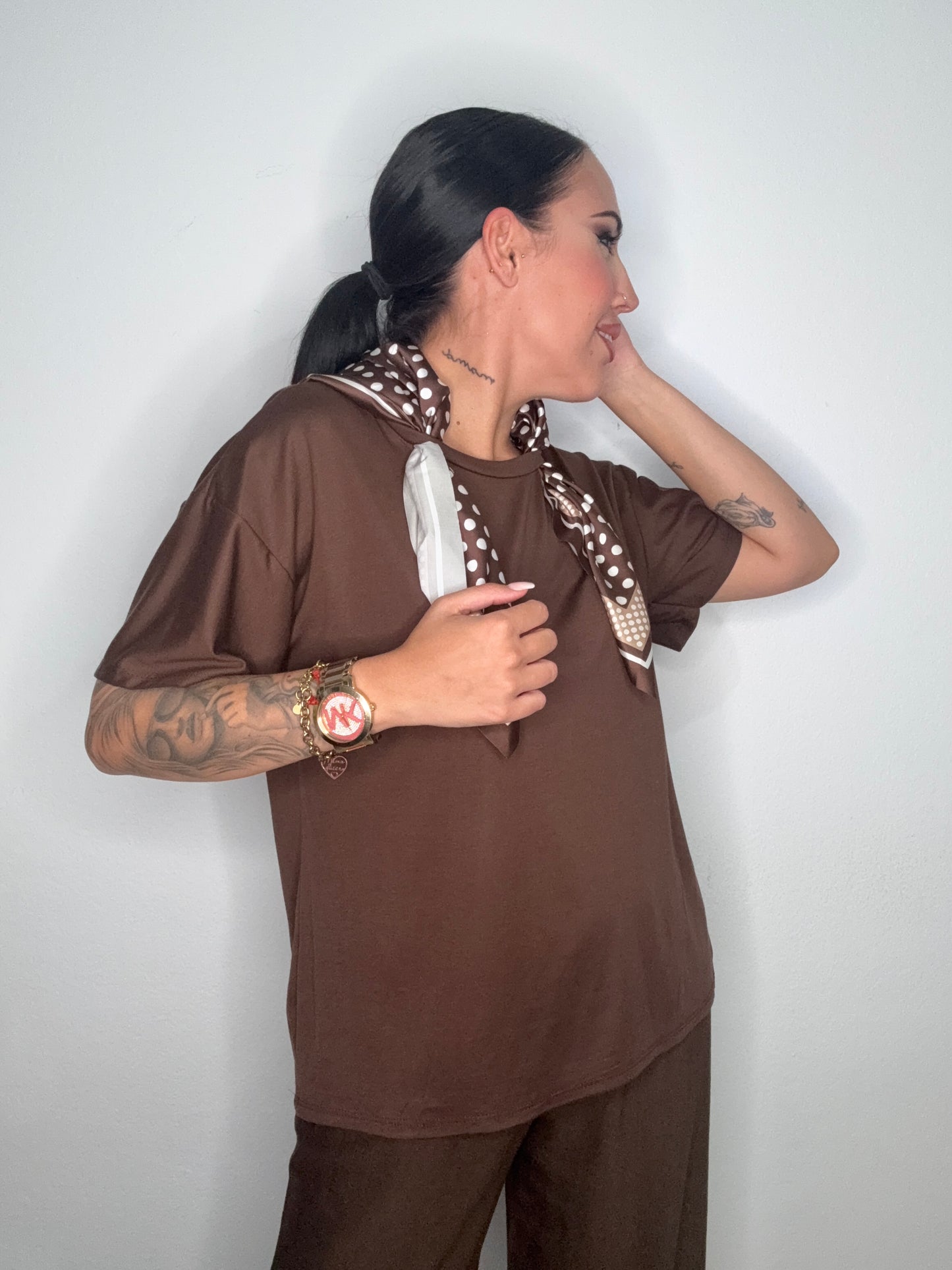 CAMISETA PAÑUELO CHOCO