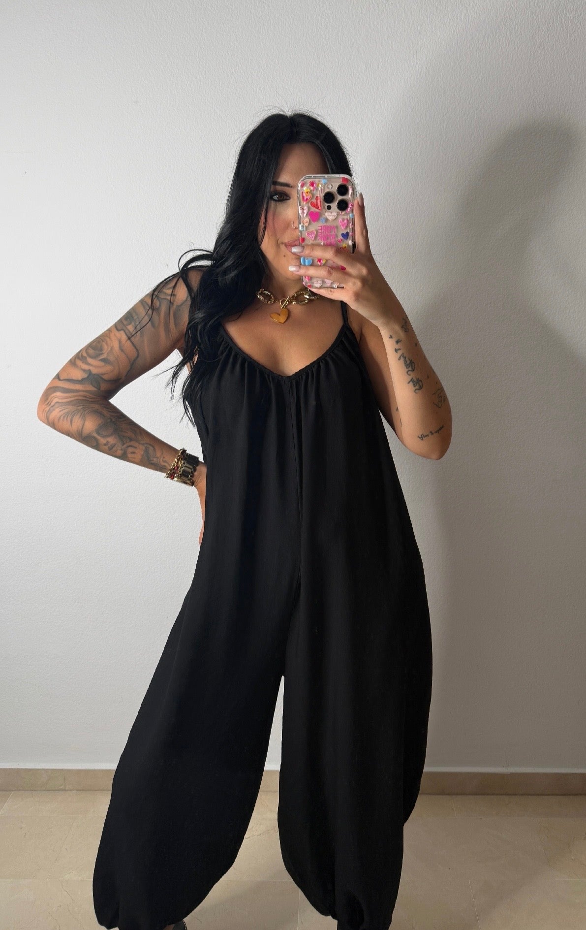MONO BAGGY BOMBACHO BLACK