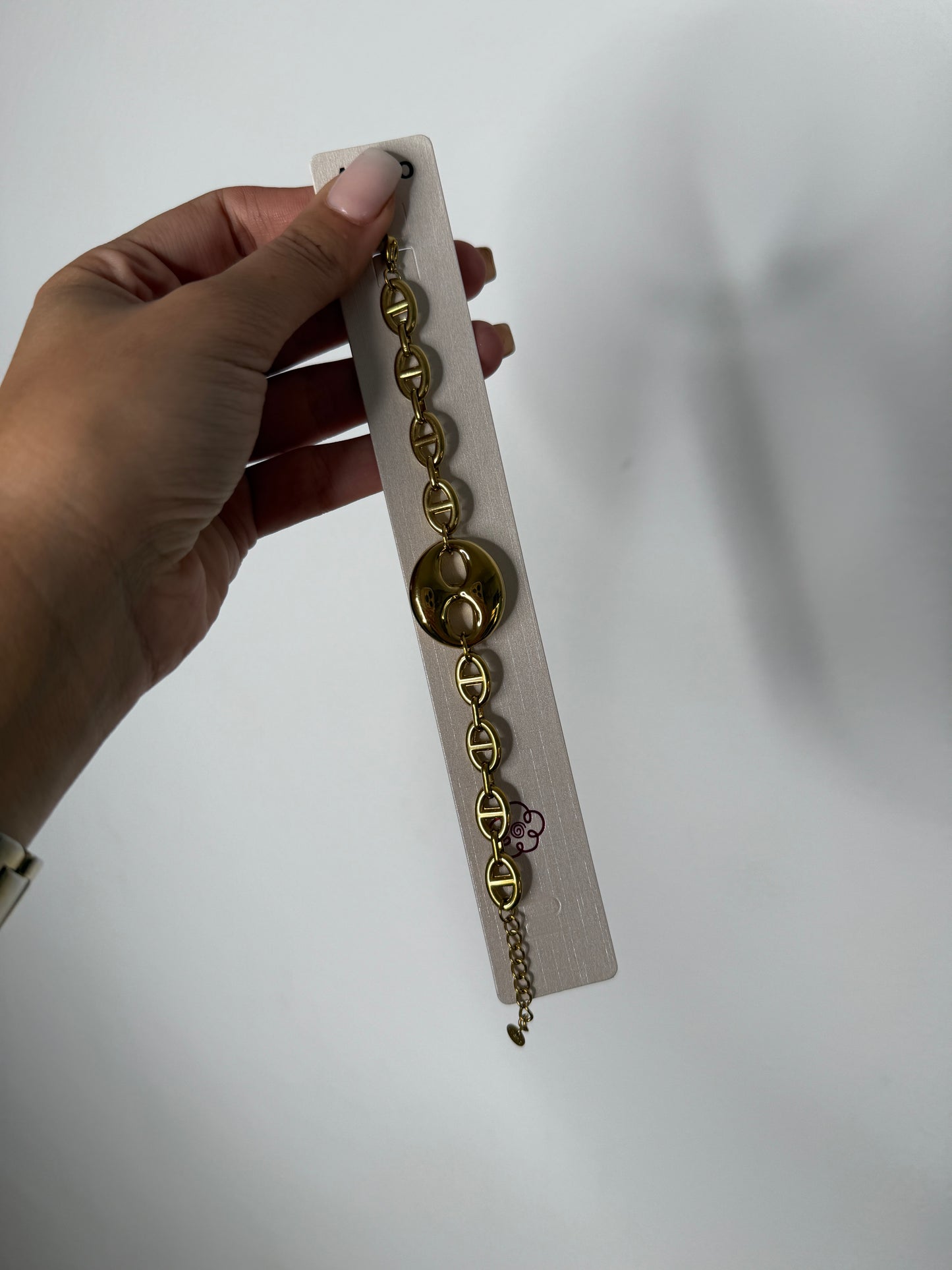 PULSERA ESLABONES DOR