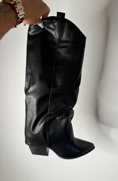 BOTA POLAINA POLIPIEL BLACK