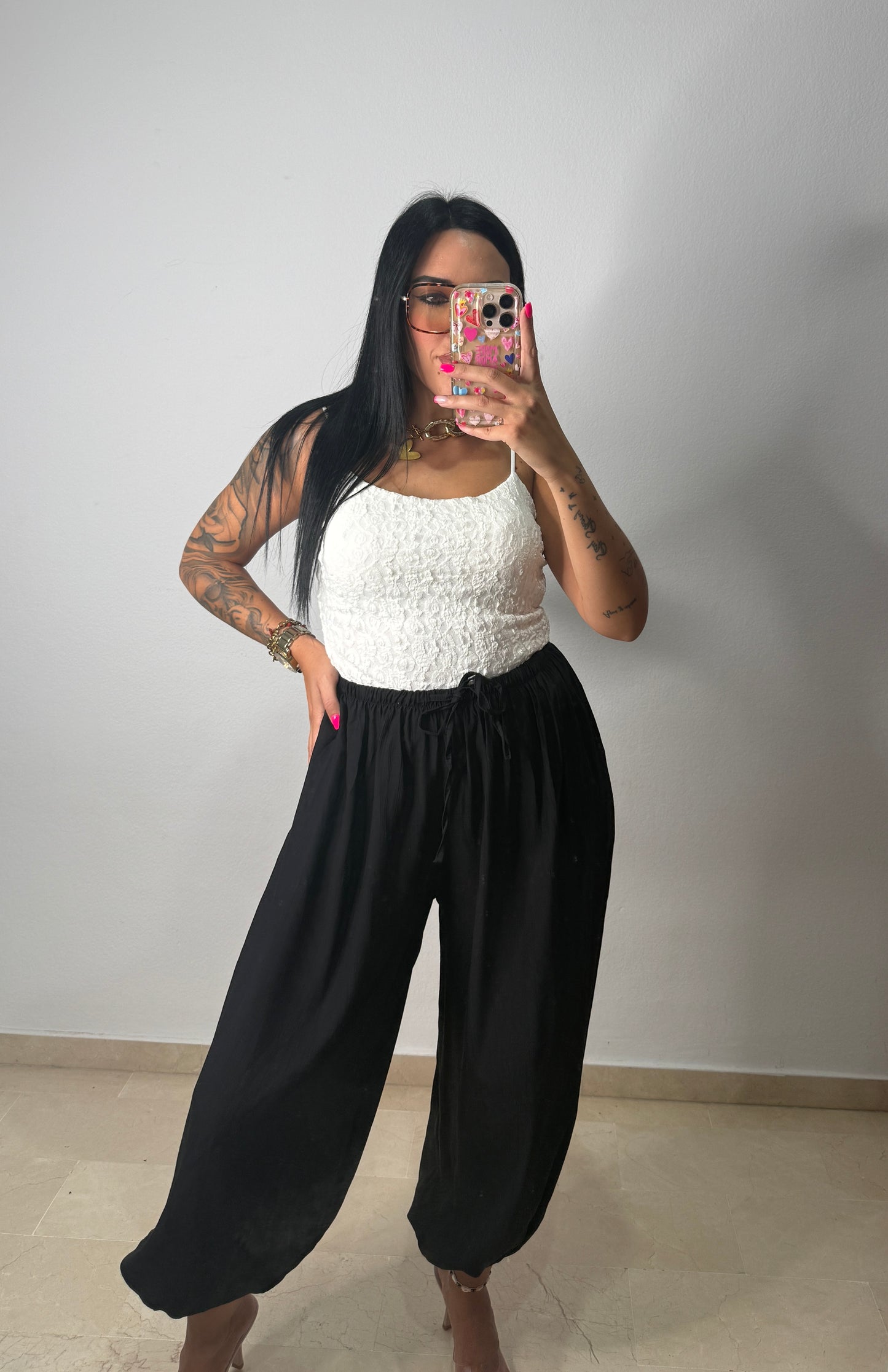 PANTALÓN BOMBACHO BLACK