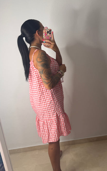 VESTIDO VICHY WATERMELON