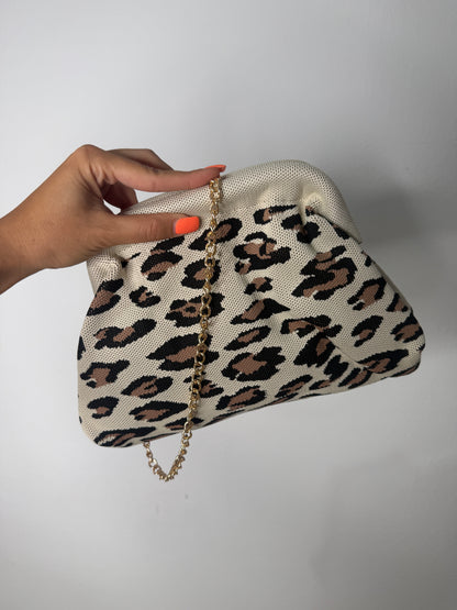 CLUTCH LEO BEIGE