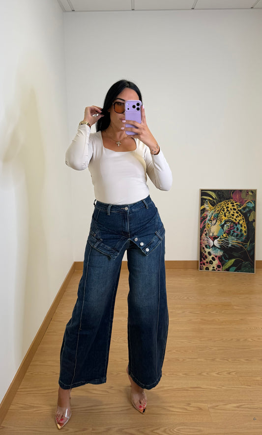 JEANS EXCLUSIVO DOBLE CINTURA