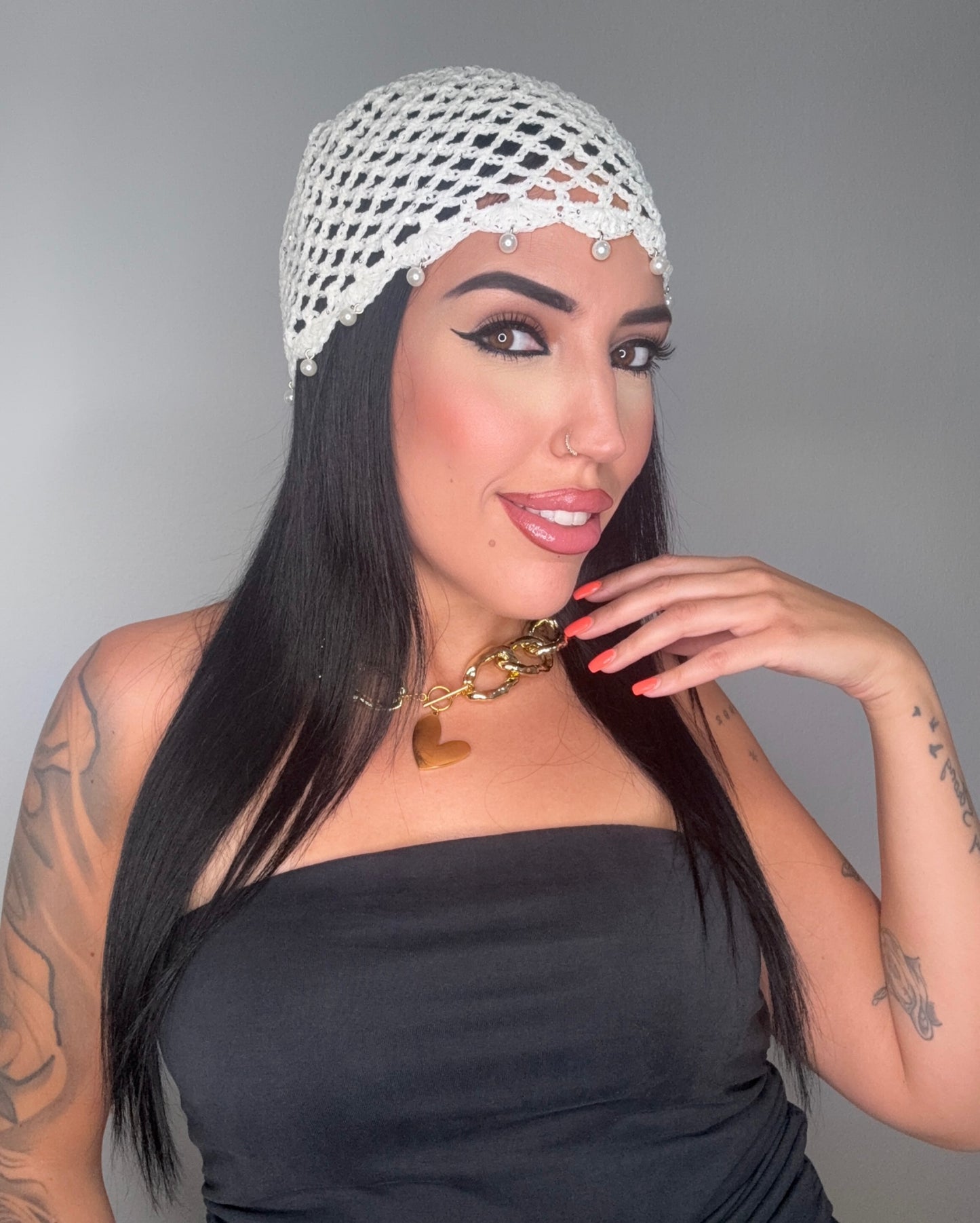 MESH HAT WHITE