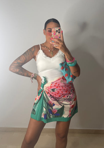 FALDA PAREO SHORT GUEPARD