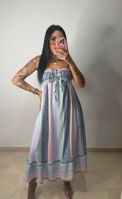 VESTIDO JAMAICA BLUE