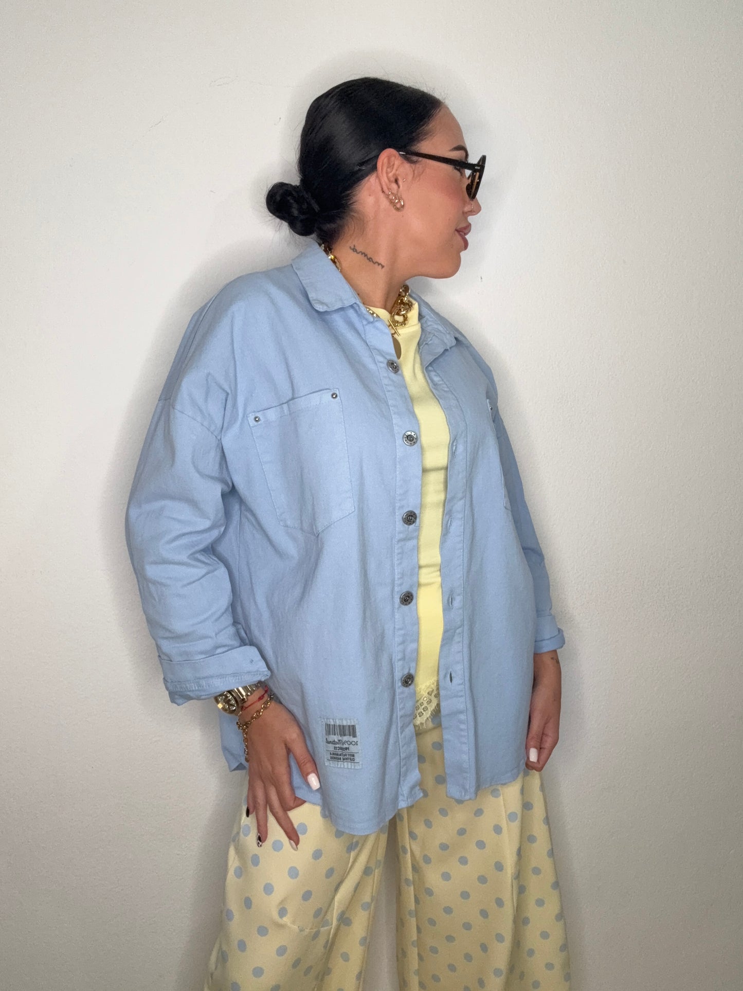 SOBRECAMISA DENIM BLUE