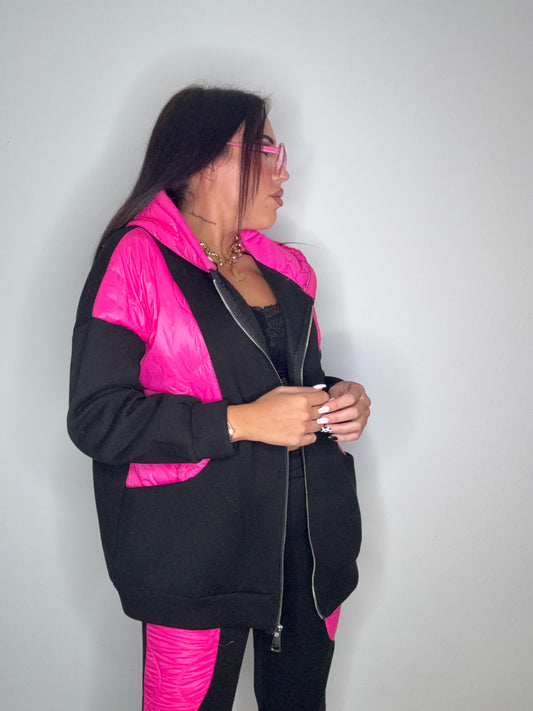 SUDADERA EXCLUSIVA NEON BLACK