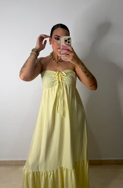 VESTIDO CANCÚN YELLOW