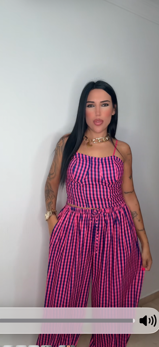 CONJUNTO SASHA FUCSIA
