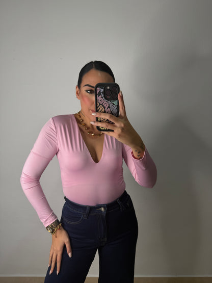 BODY ESCOTE V PINK