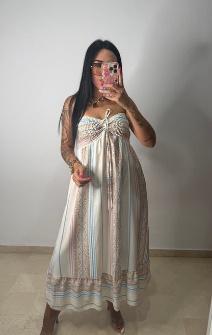 VESTIDO JAMAICA BEIGE