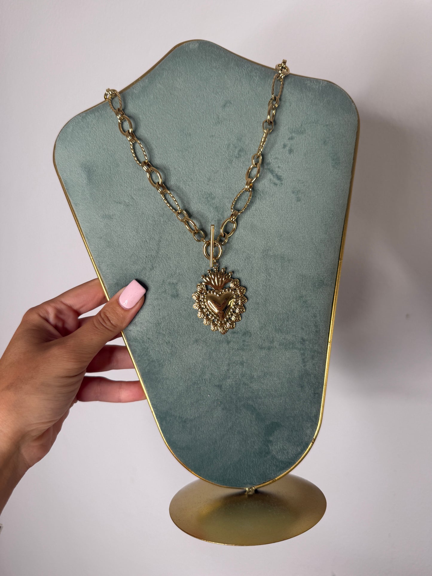 COLLAR PINEAPPLE CORA ACERO