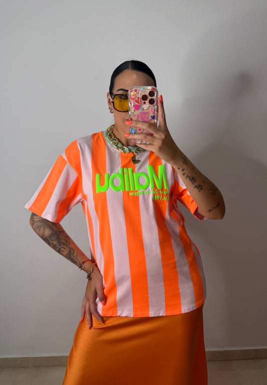 CAMISETA FLÚOR MALIBU ORANGE