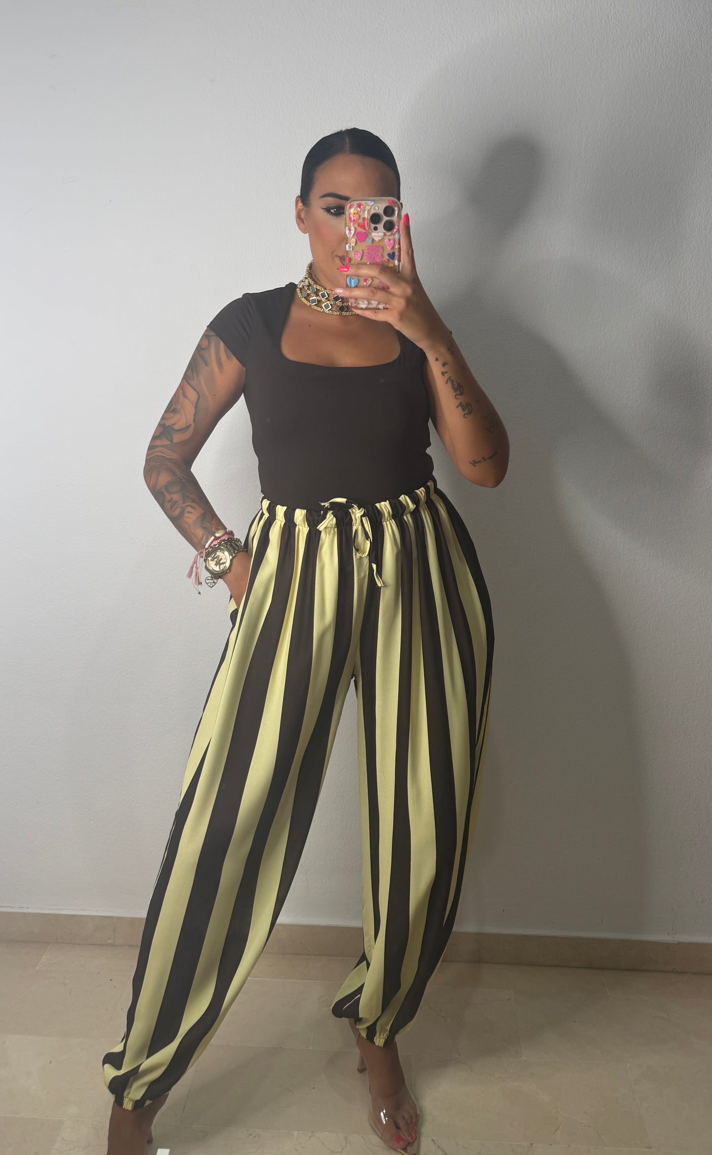 PANTALÓN BOMBACHO RAY YELLOW