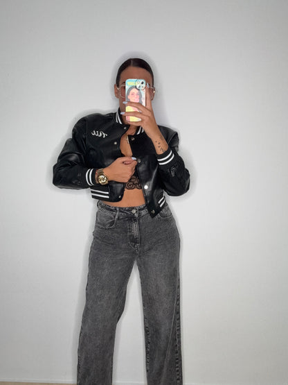 JEANS HIGH WAIST EFECTO LAVADO