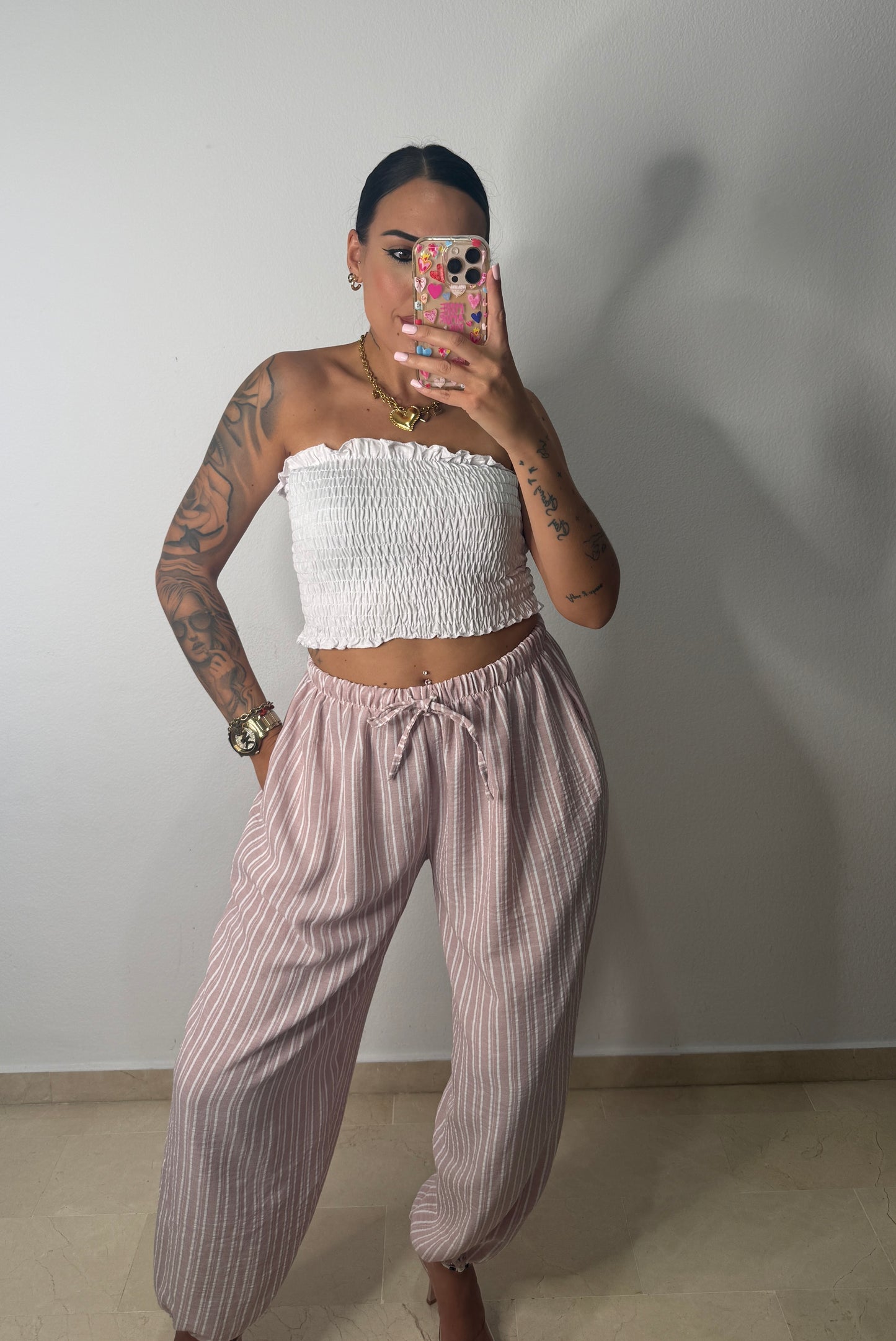 PANTALÓN BOMBACHO RAY PINK