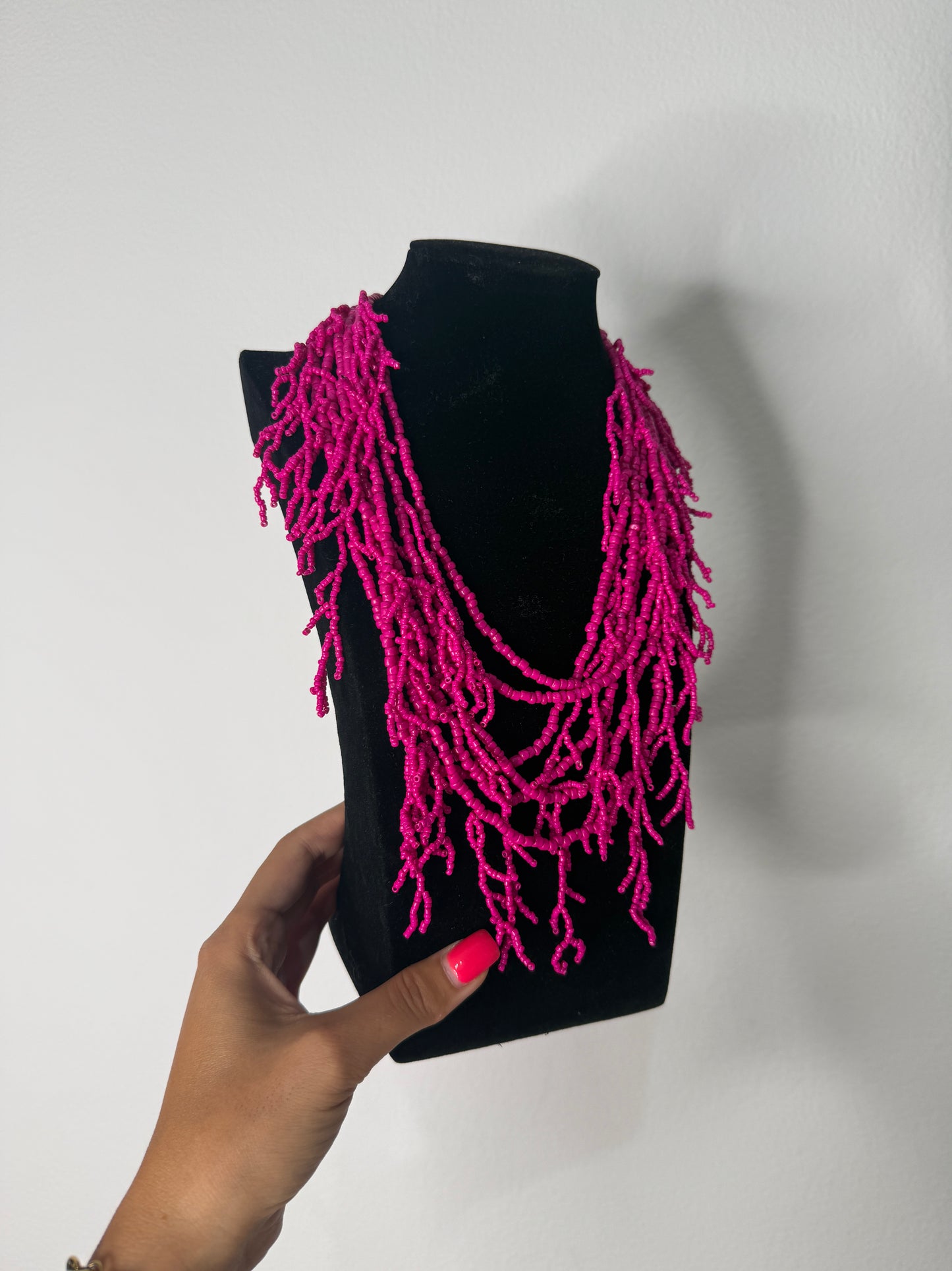COLLAR CORALES BUGANVILLA