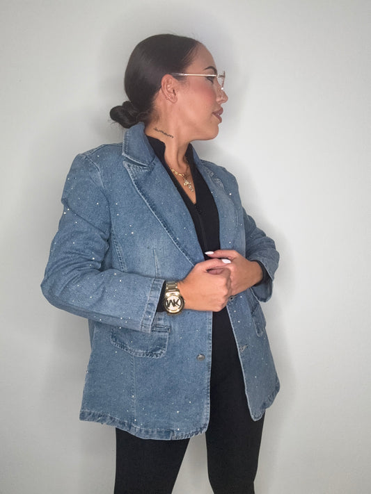 BLAZER SWAROVSKY BLUE