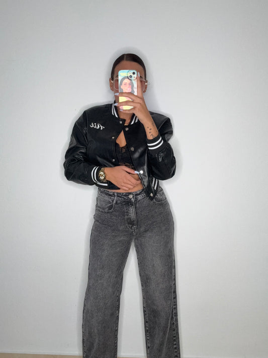 JEANS HIGH WAIST EFECTO LAVADO
