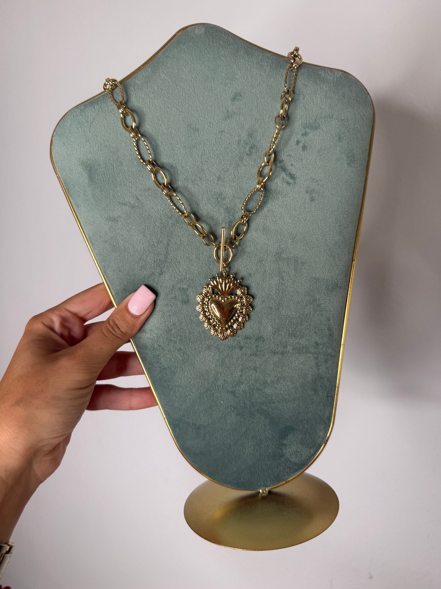COLLAR PINEAPPLE CORA ACERO