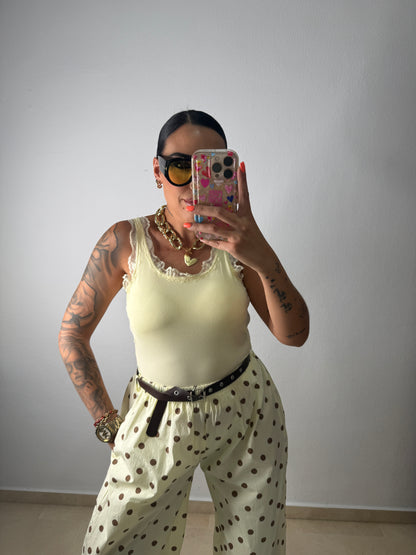 TOP PUSH UP YELLOW