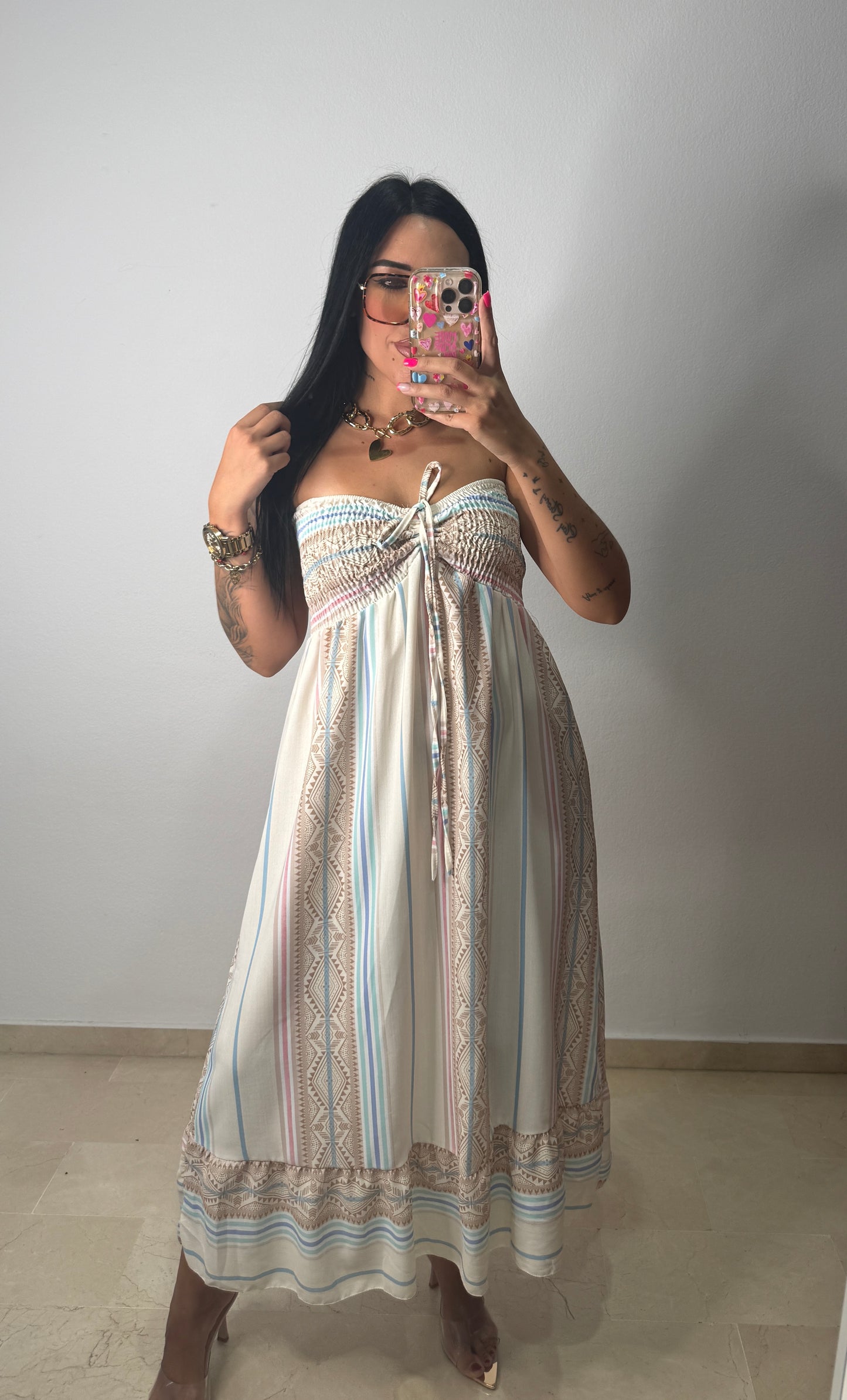 VESTIDO JAMAICA BEIGE
