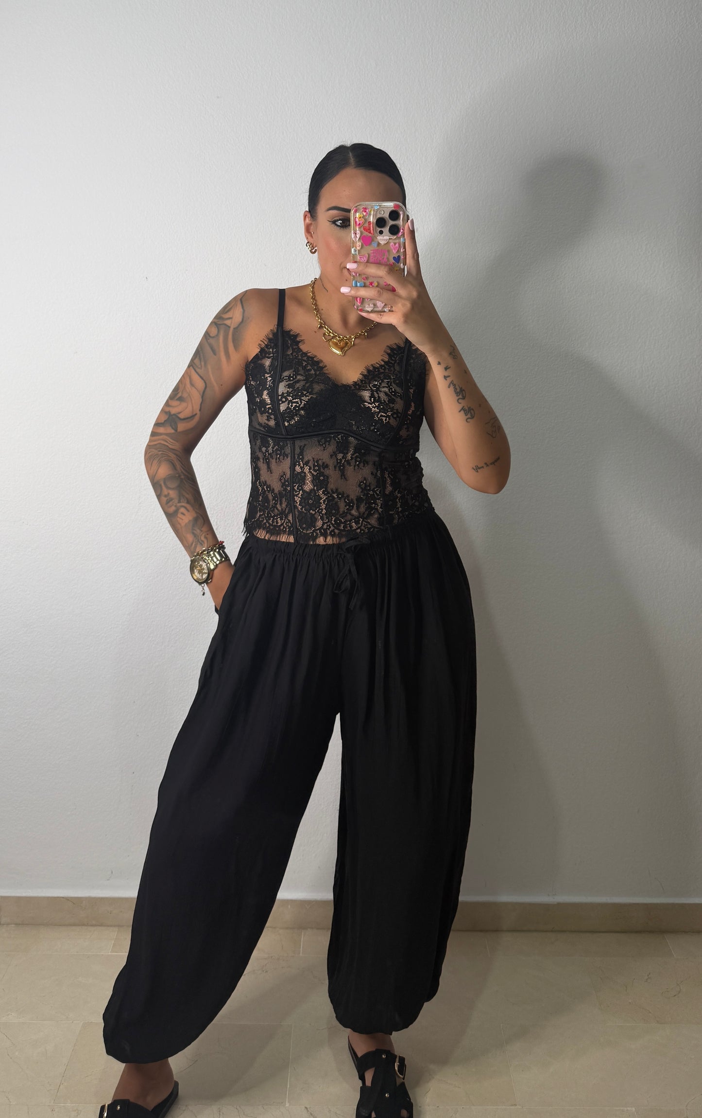 PANTALÓN BOMBACHO BLACK