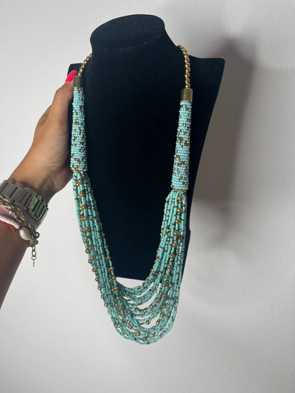 MAXI COLLAR AQUA