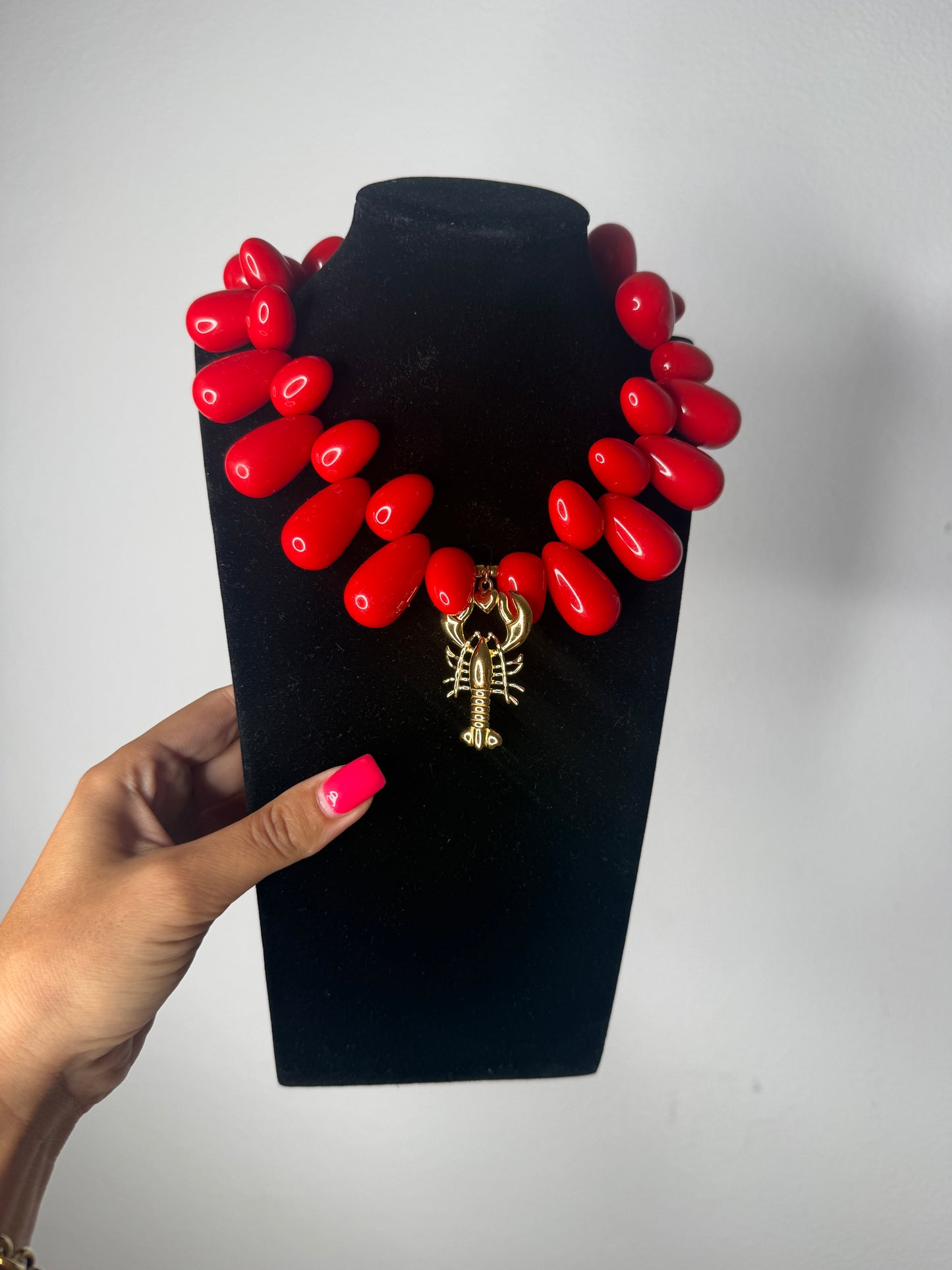 COLLAR LANGOSTA RED